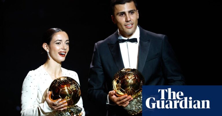 Aitana Bonmati and Rodri celebrate Image credit: Getty Images
