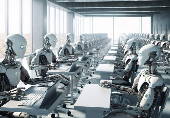 Hospital robot analyzing patient data without human input