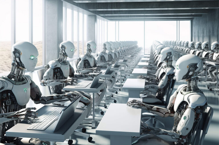 Hospital robot analyzing patient data without human input