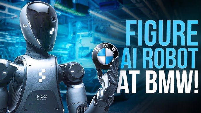 BMW Helix AI robot inspecting car parts autonomously