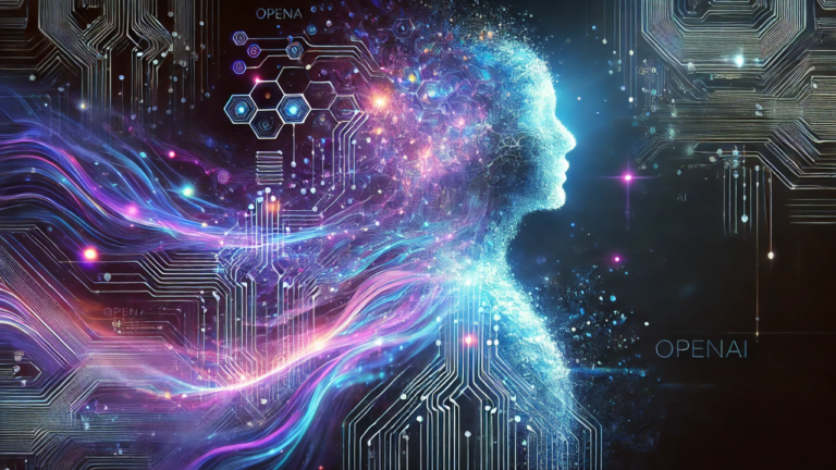 Side-by-side comparison of artificial AI vs human creativity using split imagery
