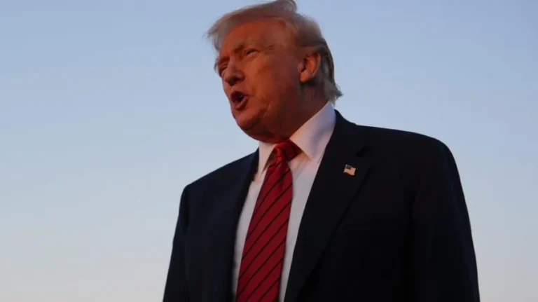 Donald Trump speaking at Texas rally regarding GOP redistricting fight